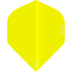 Ruthless R4X Dart Flights 150 Micron Flight - extra stark - Yellow - FutureDart