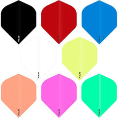 Ruthless R4X - Solid - 100 Micron - No2 - Std Flights - Black - FutureDart