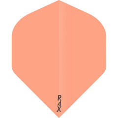 Ruthless R4X - Solid - 100 Micron - No2 - Std Flights - Fluro Orange - FutureDart