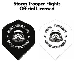 Storm Trooper Dart Flights - Official Licensed - Std - No2 - Black Storm Trooper - FutureDart