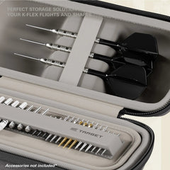Target BOA Dartcase - Grau/Hellgrau - FutureDart