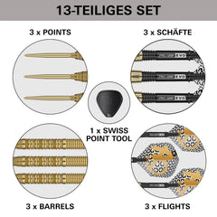 Target Bolide Envy 01 Swiss Point Steeldarts - 22g, 23g, 24g, 25g - 22g - FutureDart