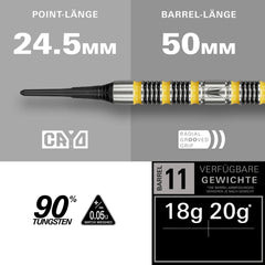 Target Buzz 11 Softdarts 18g, 20g - 18g - FutureDart