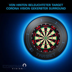Target Corona Vision Notched Dartboard Surround - FutureDart