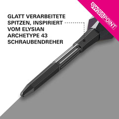 Target Elysian Archetype 43 Swiss Point - Silber - 30 mm - FutureDart