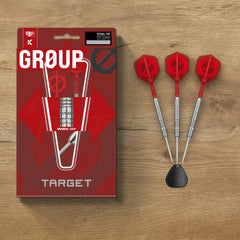 Target Group O 03 Swiss Points Steeldarts 22g, 24g, 26g - 22g - FutureDart