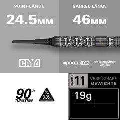 Target Luke Littler Nuke Fallout Softdarts 19g - FutureDart