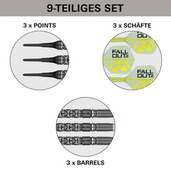 Target Luke Littler Nuke Fallout Softdarts 19g - FutureDart