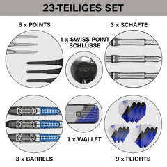 Target Phil Taylor Power X Chrono Softdarts 18g, 20g - 18g - FutureDart