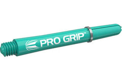 Target Pro Grip Shafts - 3 Sets - Short 34mm - Aqua - FutureDart