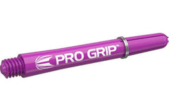 Target Pro Grip Shafts - 3 Sets - Short 34mm - Purple - FutureDart