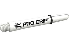 Target Pro Grip Shafts Black White - 3 Sets - Short 34mm - Schwarz - FutureDart