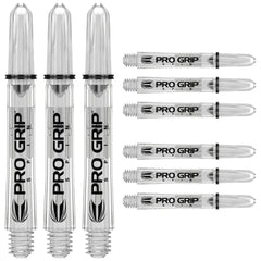 Target Pro Grip Spin Shafts - 3 Sets - White - Short 34mm - FutureDart