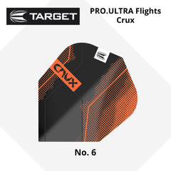 Target Pro.Ultra Crux No.6 Flights - 3 Sets - FutureDart