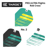 Target Pro.Ultra Rob Cross No.2 Standard Flights - 3 Sets