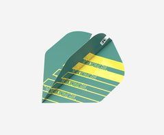 Target Pro.Ultra Rob Cross No.2 Standard Flights - 3 Sets - Aqua - FutureDart