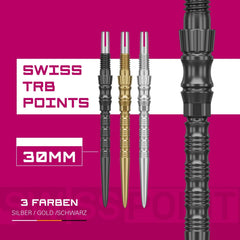 Target Signature TRB Swiss Point - Silber - 30 mm - FutureDart