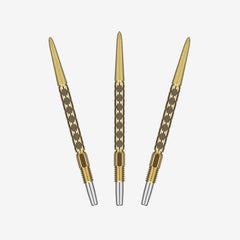Target Swiss Point FLT Silber, Schwarz, Gold - Gold - 30mm - FutureDart