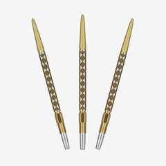Target Swiss Point FLT Silber, Schwarz, Gold - Gold - 35mm - FutureDart