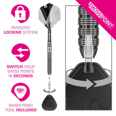 Target - Target Beau Greaves GEN1 Swiss Point Steeldarts 23g, 25g - Steeldarts - 23g - FutureDart