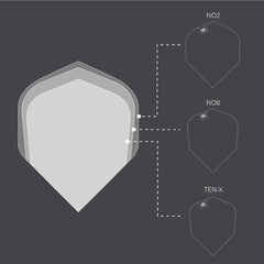 Target Josh Rock G1 Pro.Ultra Flights No.2 - No.6 - Ten - X - No.2 (Standard) - FutureDart
