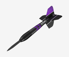 Target Vapor 8 Black - Purple Steeldarts 21g, 23g - 21g - FutureDart
