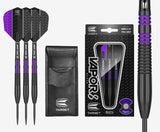 Target Vapor 8 Black - Purple Steeldarts 21g, 23g