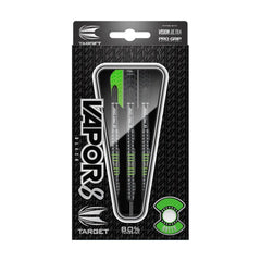 Target Vapor8 Black Green Steeldarts 21g, 23g - 21g - FutureDart
