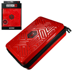 Winmau Armor G4 Dart Wallet Dartcase - Dartkoffer - Darttasche - Rot - FutureDart