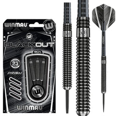 Winmau Blackout V1 Steeldarts 21g, 22g, 23g, 24g, 25g, 26g, 28g - 23g - FutureDart