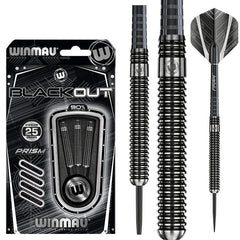 Winmau Blackout V1 Steeldarts 21g, 22g, 23g, 24g, 25g, 26g, 28g - 25g - FutureDart