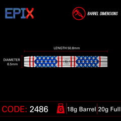 Winmau Epix Softdarts 20g - FutureDart