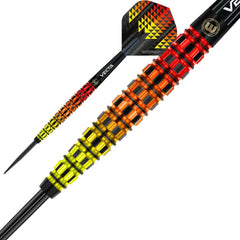 Winmau Firestorm Flame Steeldarts 21g, 23g, 25g - 21g - FutureDart