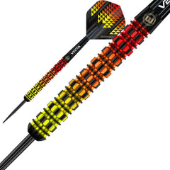 Winmau Firestorm Flame Steeldarts 22g, 24g, 26g - 22g - FutureDart
