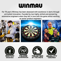 Winmau Fornax Switch Point Darts - Tapered Steeldarts 21g, 23g - 23g - FutureDart
