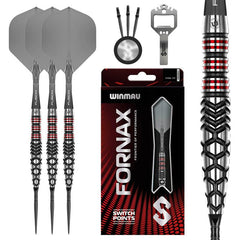 Winmau Fornax Switch Point Darts - Torpedo Steeldarts 23g, 25g - 25g - FutureDart