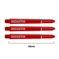 Winmau Joe Cullen Rockstar Shafts short/medium - Medium 46mm - Red - FutureDart