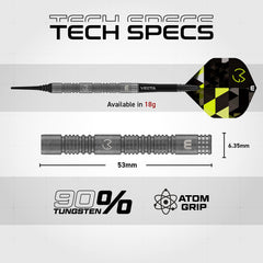 Winmau MvG Michael van Gerwen TS 90% Tungsten Softdarts 18g - FutureDart