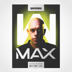 Winmau MvG Michael van Gerwen W-Max 90% Tungsten Steeldarts 22g, 23g, 24g - 22 g - FutureDart