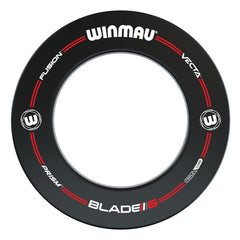 Winmau Plasma Dartboard LED Beleuchtung & Black Proline Surround Bundle - FutureDart