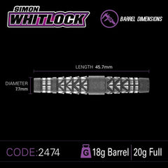 Winmau Simon Whitlock Atomised Softdarts 20g - FutureDart