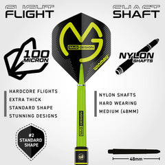 Winmau Michael van Gerwen MvG Steeldarts 21g