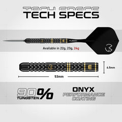 Winmau MvG Michael van Gerwen W-Max 90% Tungsten Steeldarts