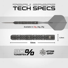 Winmau Switch Point MvG Michael van Gerwen TS-PRO Steeldarts 23g, 24g, 25g - 23 g - FutureDart