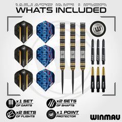 Winmau Team 360 Nicholai Bado Steeldarts 23g - FutureDart