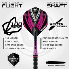 Winmau Team 360 Rebecca Allen Steeldarts 24g - FutureDart