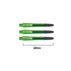 Winmau Vecta Shaft - Green - Medium 40 mm - FutureDart