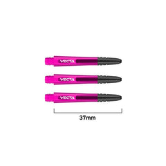 Winmau Vecta Shaft - Pink - Intermediate 37 mm - FutureDart