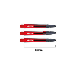 Winmau Vecta Shaft - Red - Medium 40 mm - FutureDart