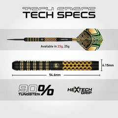 Winmau Brendan Dolan Signature Series Steeldarts 23g, 25g - 23g - FutureDart